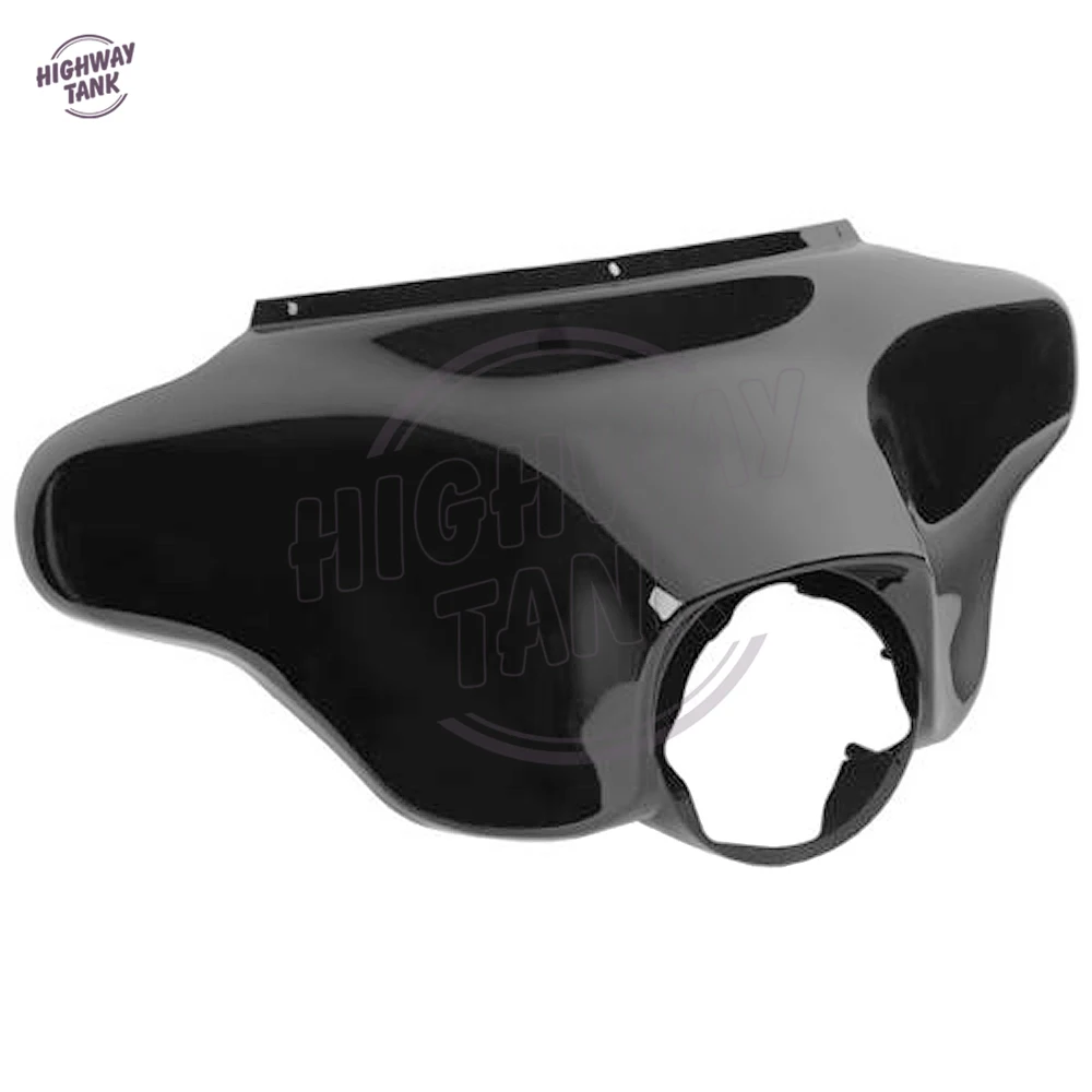 

Black Motorcycle Front Batwing Upper Fairing Cowling Shell case for Harley Davidson Electra Glide