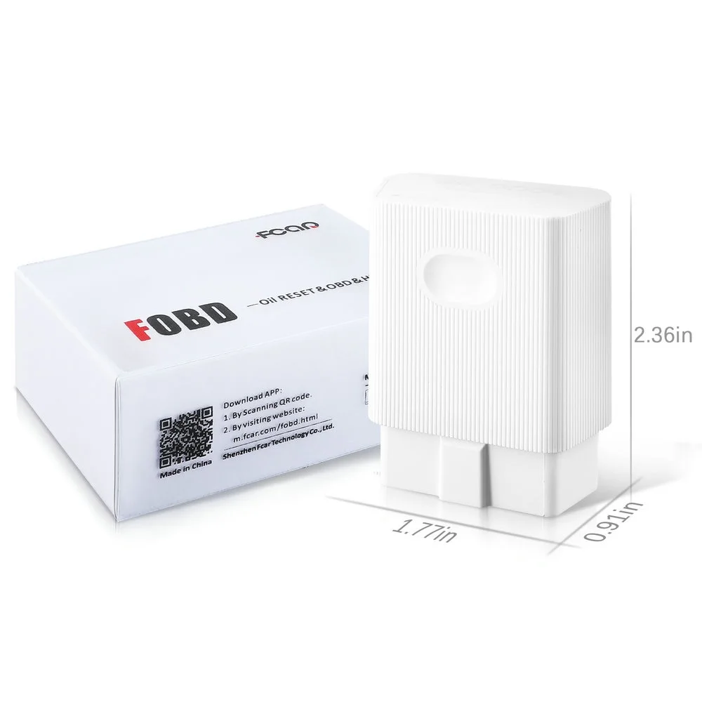 Fcar FOBD Bluetooh OBD2 сканер автомобиля Сброс системы контроля срока службы масла