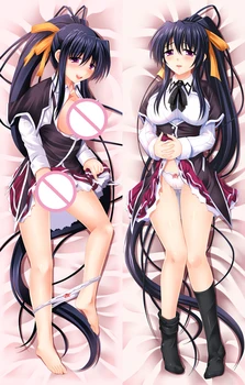 

2017 update Anime pillowcase High school DxD Himejima Akeno Dakimakura throw pillow cover case Hugging Body pillowcase