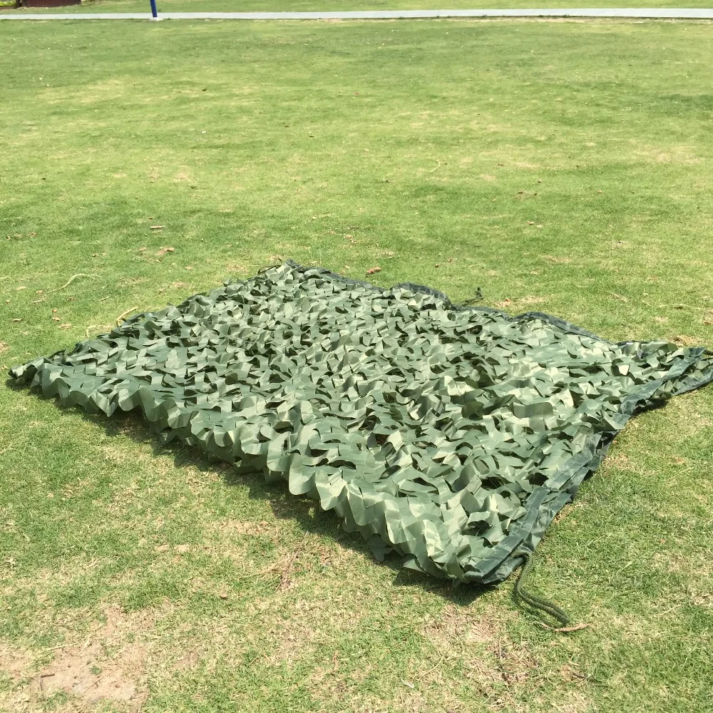 5x8m sun shelter Green Camo Net Camping sunshade net Military