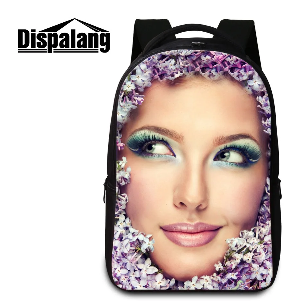 

Dispalang Characters School Backpacks for Girls Beautiful Girly Bookbags Laptop Back Pack for Boys Women Lightweight Travel Bags