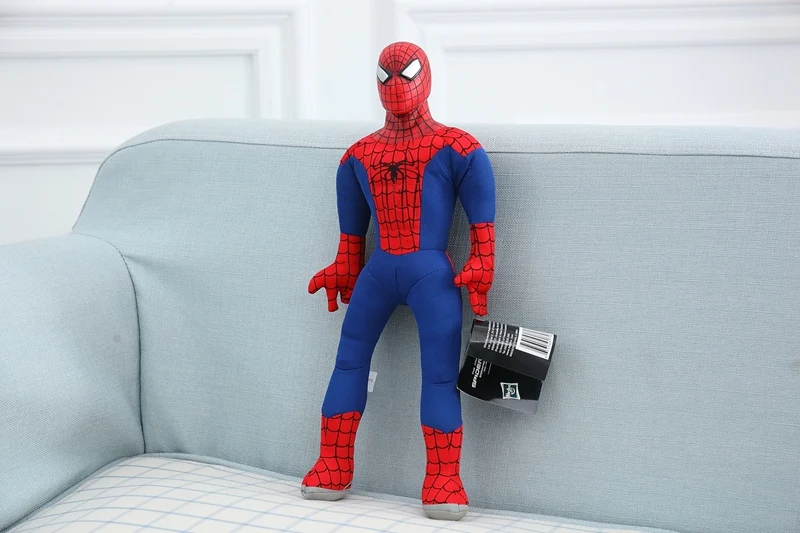 1 шт. 40 СМ серия героев плюшевые игрушки Железный человек Халк Тор человек паук Капитан Америка лучший подарок для детей