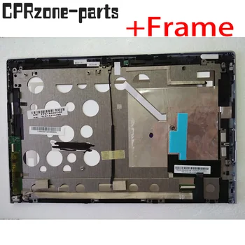 

10.1" lcd with frame For Lenovo Miix 2 10 LCD display touch screen digitizer sensor assembly Free Shipping