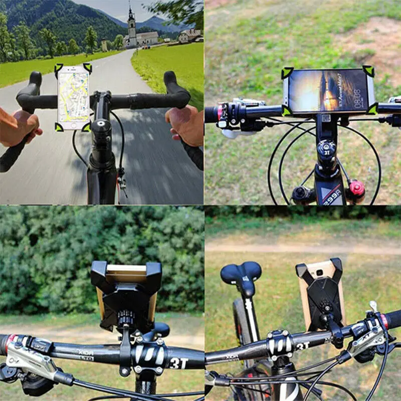 

New Motorcycle Bicycle MTB Bike Handlebar Mount Holder For Universal Phone GPS