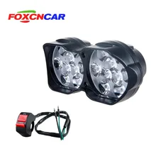 Moto Working Spot Light Head Lamp Motorcycle Headlight Motorbike ATV Scooter Fog Spotlight LED 12V 30W 6500K White Car Headlamp