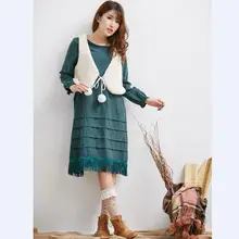 vestido de renda tunic women two piece outfits casuales de mujer kleider damen hippie boho vetement femme winter autumn dress