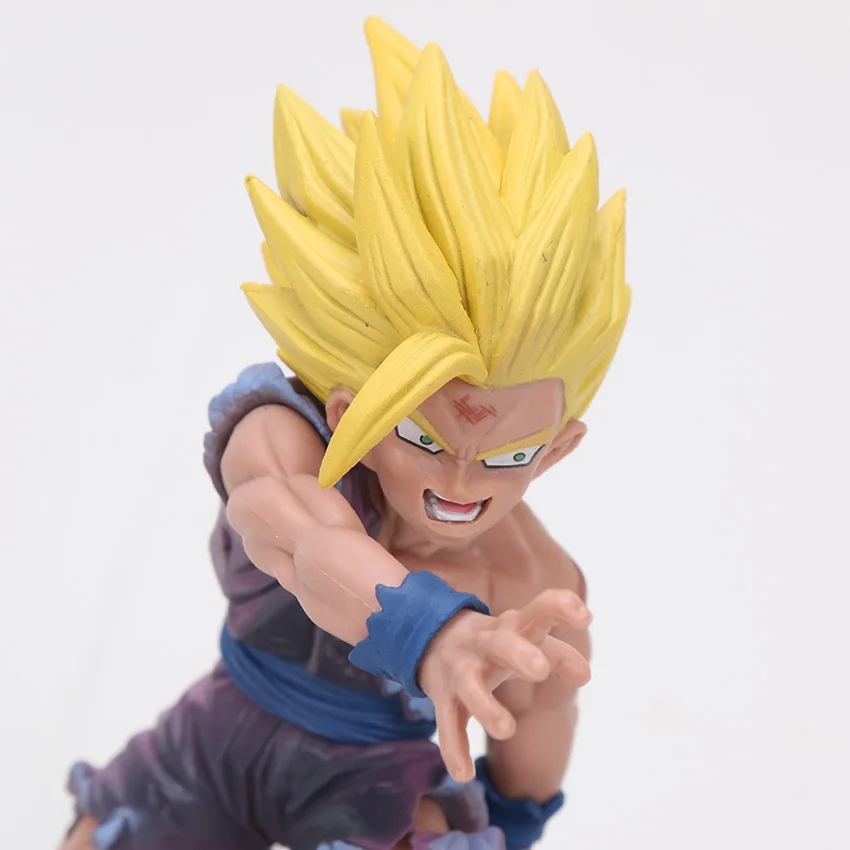 Grabbing Kid Gohan Action Figure