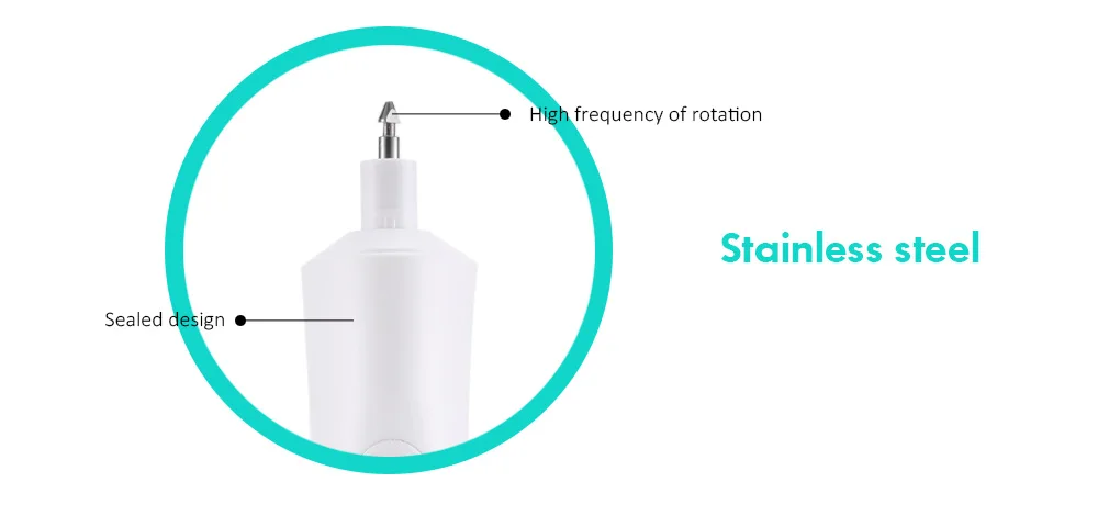 KM - 908 Waterproof Rechargeable Electric Toothbrush with 2 Heads Oral Hygiene Dental Care for Kids Adults