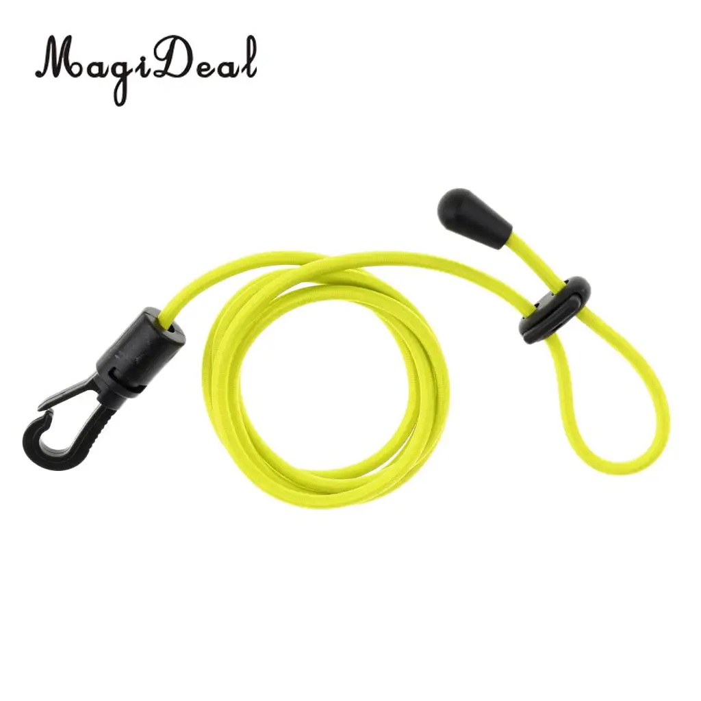 Perfeclan Elastic Safety Kayak Boat Paddle Leash Fishing Rod Cord Bungee Rope for Diving Fishing Boat Sailing Equipment