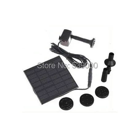 

Free Shipping 1 set DC12V New Solar Panel Power Submersible Fountain Pond Water Pump