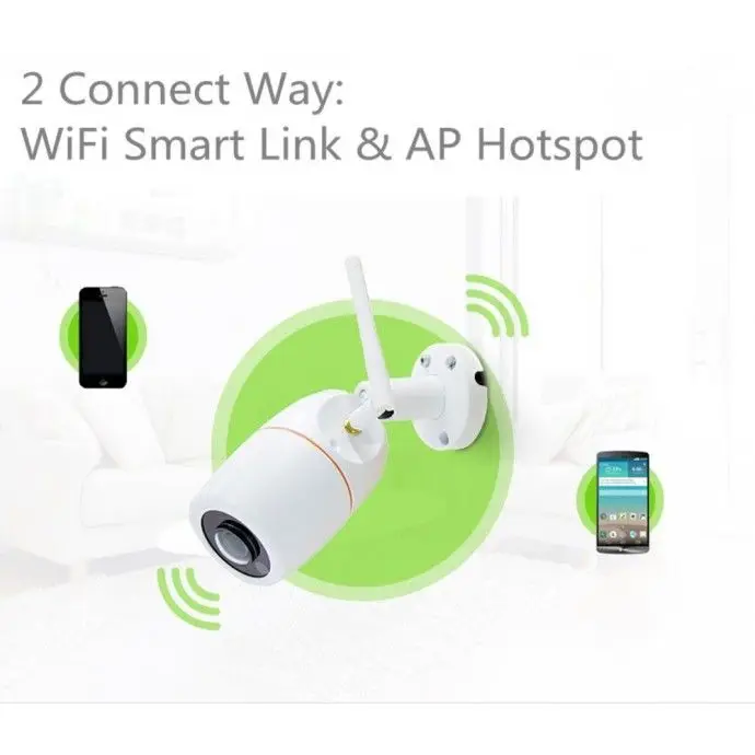 

960P WiFi Wireless IP Camera 1.3MP HD Night Vision Waterproof bullet camera wired Surveillance Camera For Home Security CCTV
