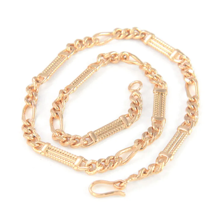34CM Baby Necklace Boy Gold Chain Kids Jewelry Collar image 3
