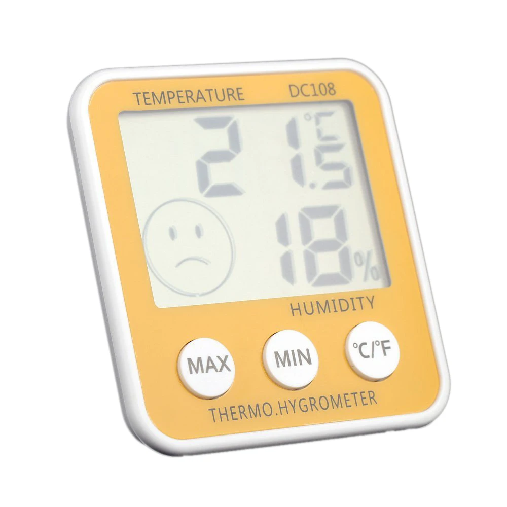 Digital temperature gauges hygrometer LCD Thermometer Humidity halls