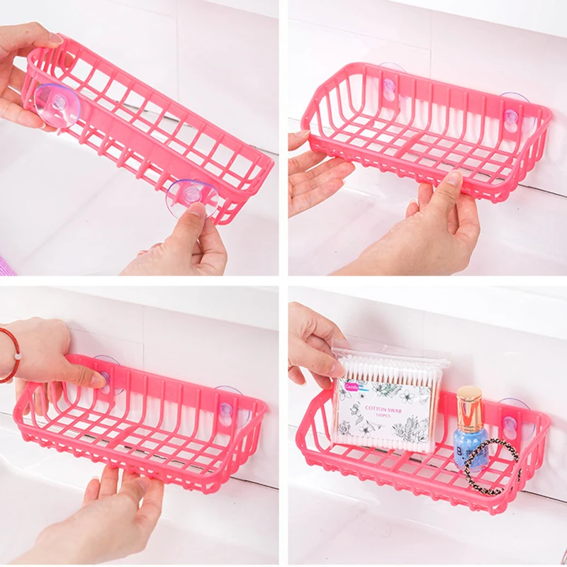 

Urijk 1Pc White Dark Grey Storage Rack Plastic Dish Lid Holder Kitchen Racks Drain Holder Storage Organizers Kitchen Supplies