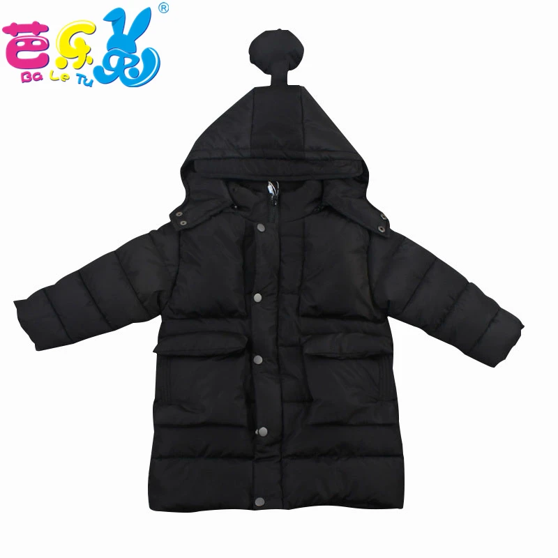 

Baby Girl Winter Jacket Coat 2018 Long Section Down Cotton Jacket Slim Thicker Warm Children's Clothing Kids Winter Jacket Girls