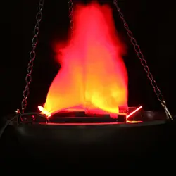 ICOCO электронный симулятор пламени свет подвесной мангал лампа для вечерние бара Хэллоуин Вечеринка украшения Искусственный Имитация