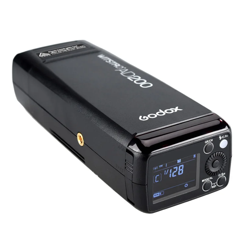 Карманная вспышка Godox 2 4G TTL HSS AD200 + 4 головки светильник (H200R /H200/H200J/AD L) адаптер