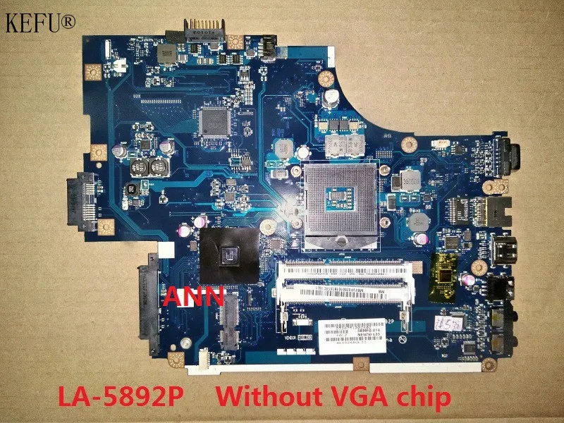 

KEFU LA-5892P Motherboard for Gateway NV59C for Packard Bell TM86 TM87 TM97 FOR ACER 5742 5742G NEW70 100% tested good