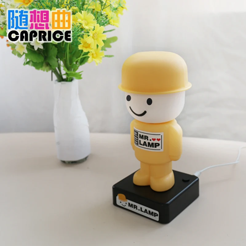  The lamp USB light energy-saving switch creative post free baby bedroom lamp bedside lamp plug - 32757477099