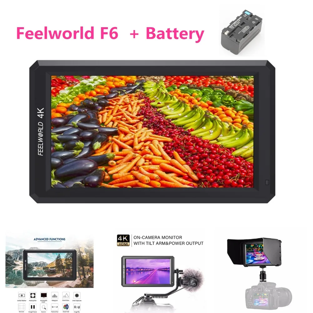 Внешний монитор Feelworld F6 полевой 5 7 дюймов|Мониторы| |