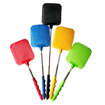 

Fly Swatter Household Plastic Telescopic Extendable Prevent Pest Mosquito Tool Hot Sale Insects Killer Anti Mosquito Swatter