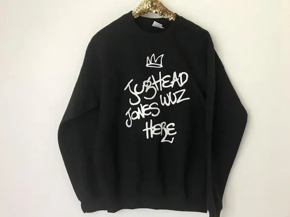 Aliexpress Com Buy Sugarbaby Jughead Jones Wuz Here Crewneck