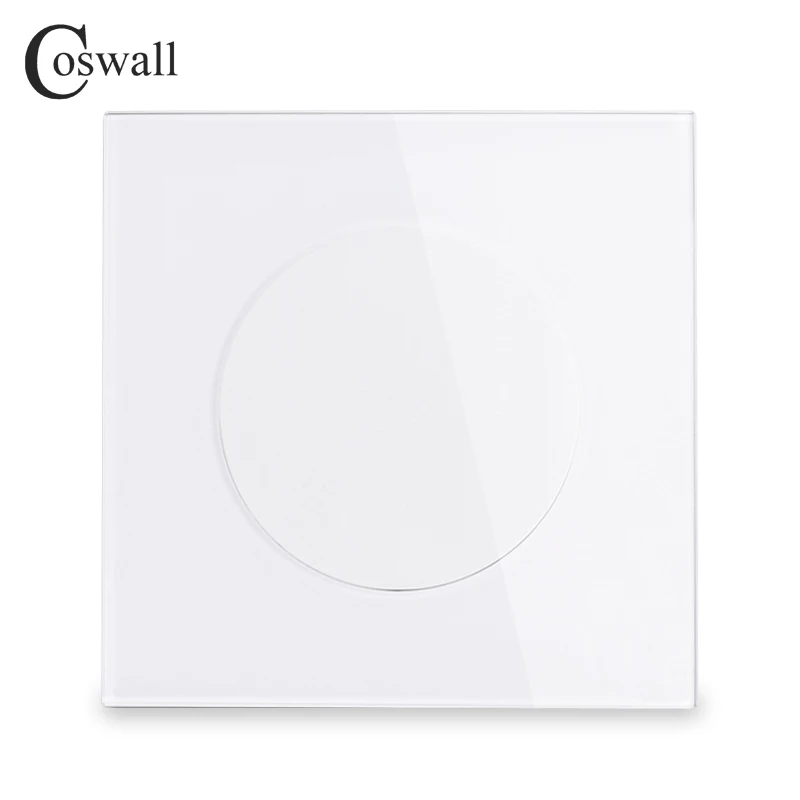 Coswall Новое поступление Кристальное закаленное стекло пустая панель только для украшения