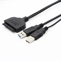 20 штук SATA к USB3.0 линии передачи 2,5 дюймов серийный жесткий диск SATA7 + 15 P легко подключиться диск кабель