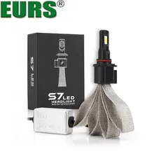 EURS (TM) 2 PCS Super Brilhantes Faróis Do Carro LED H4 H3 H7 H8/H9/H11 H27 9005 9006 H1/880 Lâmpadas Auto Lâmpadas luzes de Nevoeiro da Frente