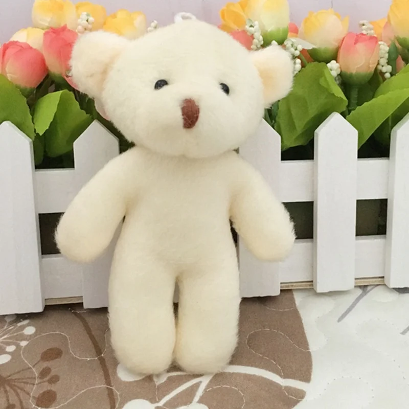 Милый мягкий плюшевый мишка DIY рождественские подарки куклы игрушки для
