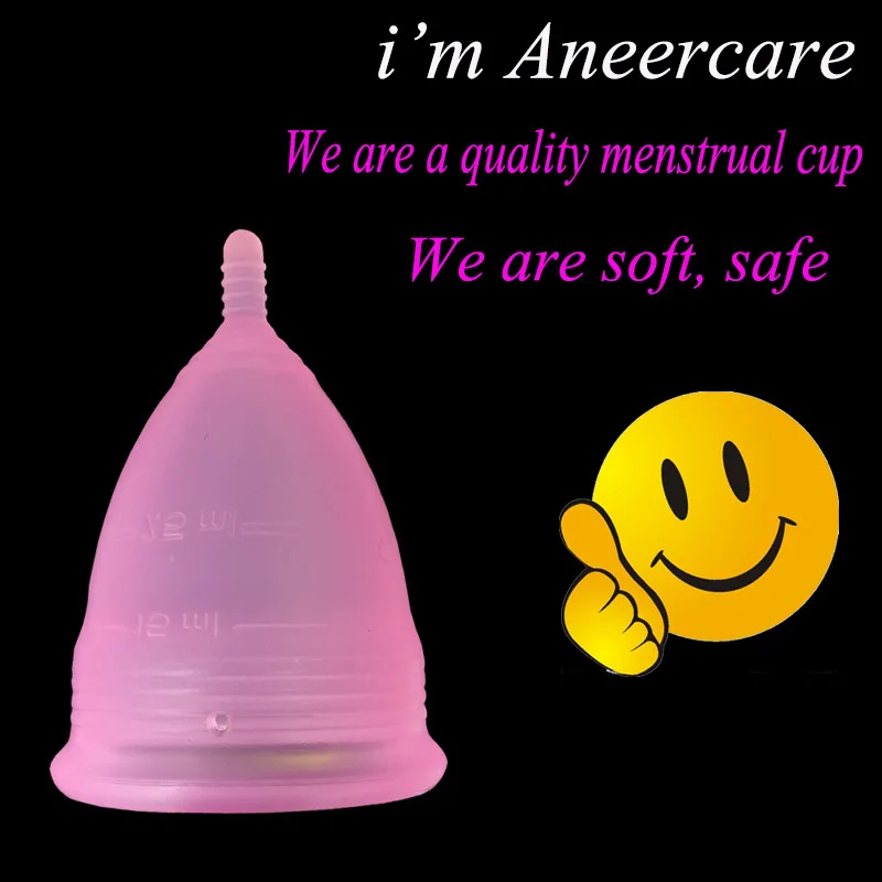 10pcs/lot silicone menstrual cup feminine hygiene lady cup prevent side leakage period cup collector menstrual viginal care