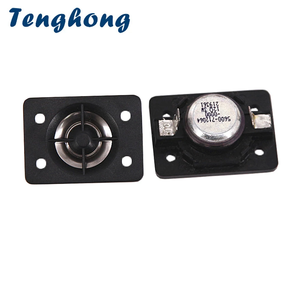 

Tenghong 2pcs Tweeters 12Ohm 3W Portable Audio Speakers Treble Speaker Unit For Stereo Sound Box Home Theater Loudspeakers DIY