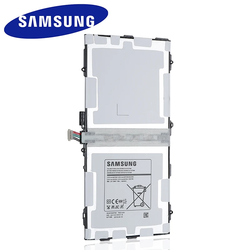 Планшет samsung, аккумулятор EB-BT800FBE для samsung Galaxy Tab S 10," SM-T800 T801 T805 T807 T807A T807P 7900 мАч