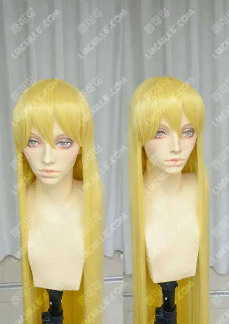 

Sailor Venus Minako Aino Sailor Moon Long Blonde Straight Cosplay Wig Hair 120CM