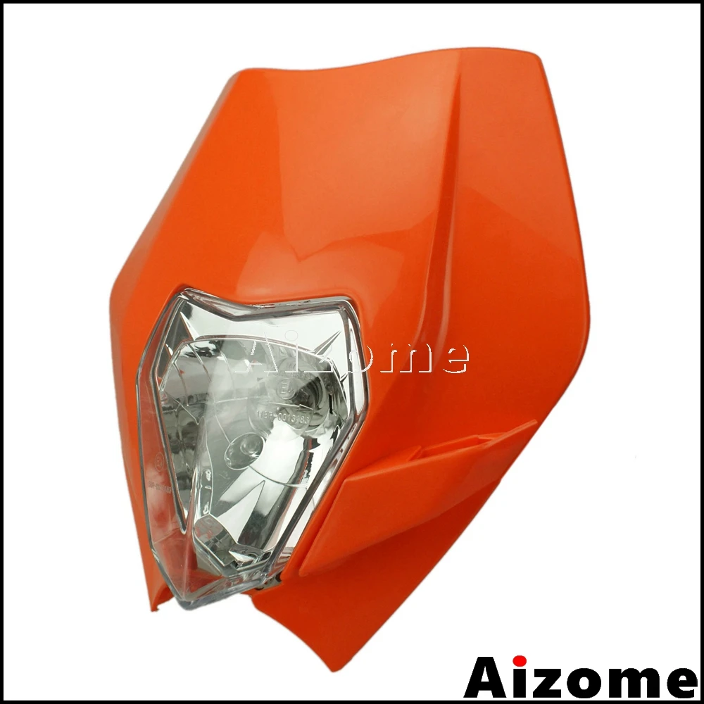 Универсальный Мотокросс 12V головной светильник обтекатель для MX EXCF EXC XCF XC SX CRF