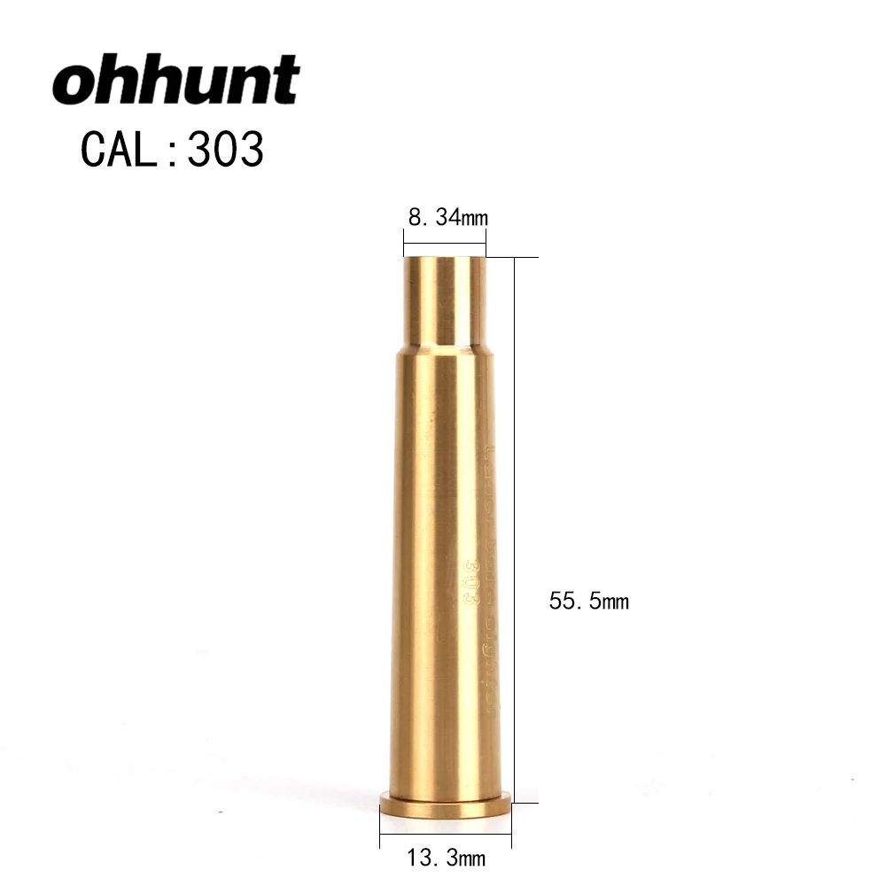 Ohhunt CAL 303 патрон Красный лазер Boresighter охотничий лазерный прицел для тактического