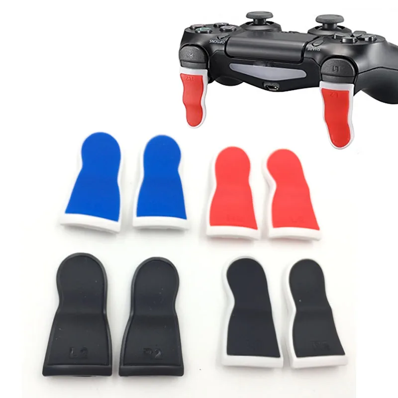 

L2 R2 Buttons Extention Trigger Soft Touch Grip Extenders For PlayStation 4 PS4 Pro PS4 Controller