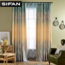 

Lavender Fancy Window Curtains for the Bedroom for Living Room Decorative Modern Curtains Drapes Tulle Ready Made