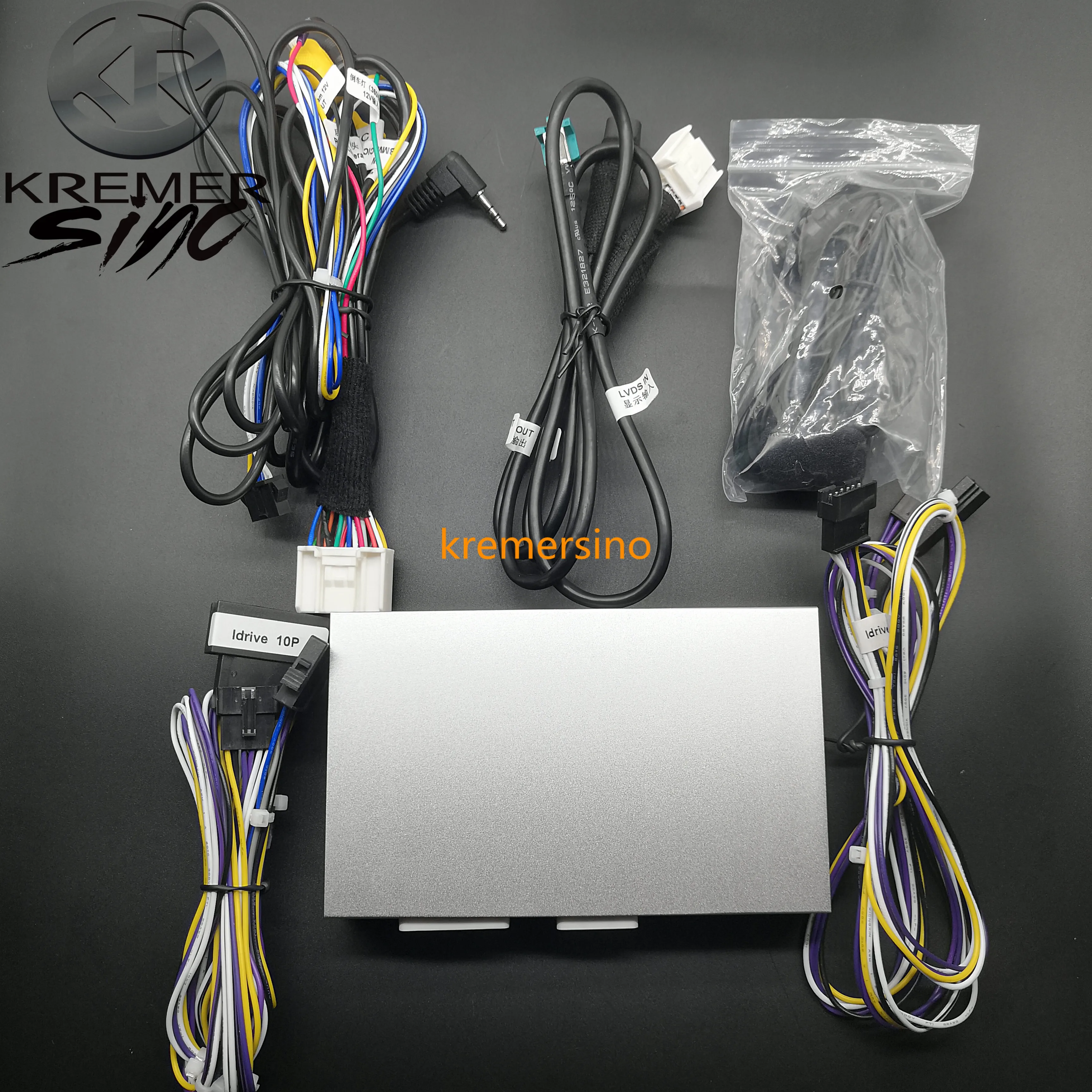 Aftermarket Беспроводная коробка CarPlay Android авто для BMW 1 серии E81 E82 E87 E88 CIC поддержка