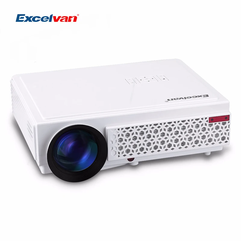 

Excelvan LED96+ LCD LED Projector 3000Lumens 1280*800 Support Full HD 1080P Projector home theater Support Red BLue 3D Proyector