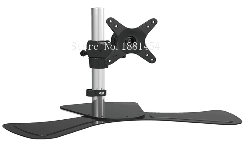

2019 Firm Strong Laptop Computer Stand Single LCD LED Monitor TV Bracket Mount Desk Stand Holder Adjustable For 13-27'' Screens