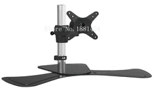 Firm Strong Laptop Computer Stand Single LCD LED Monitor TV Bracket Mount Desk Stand Holder Adjustable For 13-27” Screens