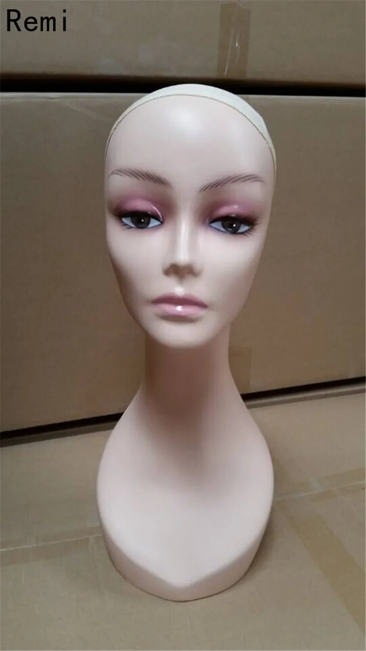 New arrive!High quality Fiberglass female mannequin dummy head for