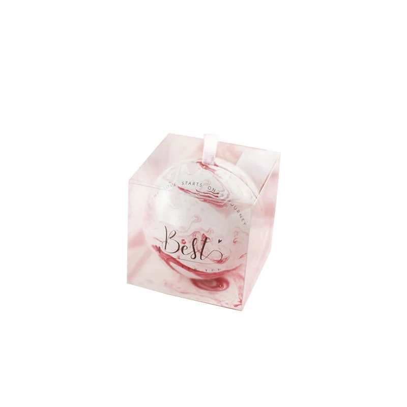 20шт милый круглый розовый шар для конфет, содержащий creaitve свадебные коробки для конфет Подарочная коробка casamento Декор вечерние подарки dec