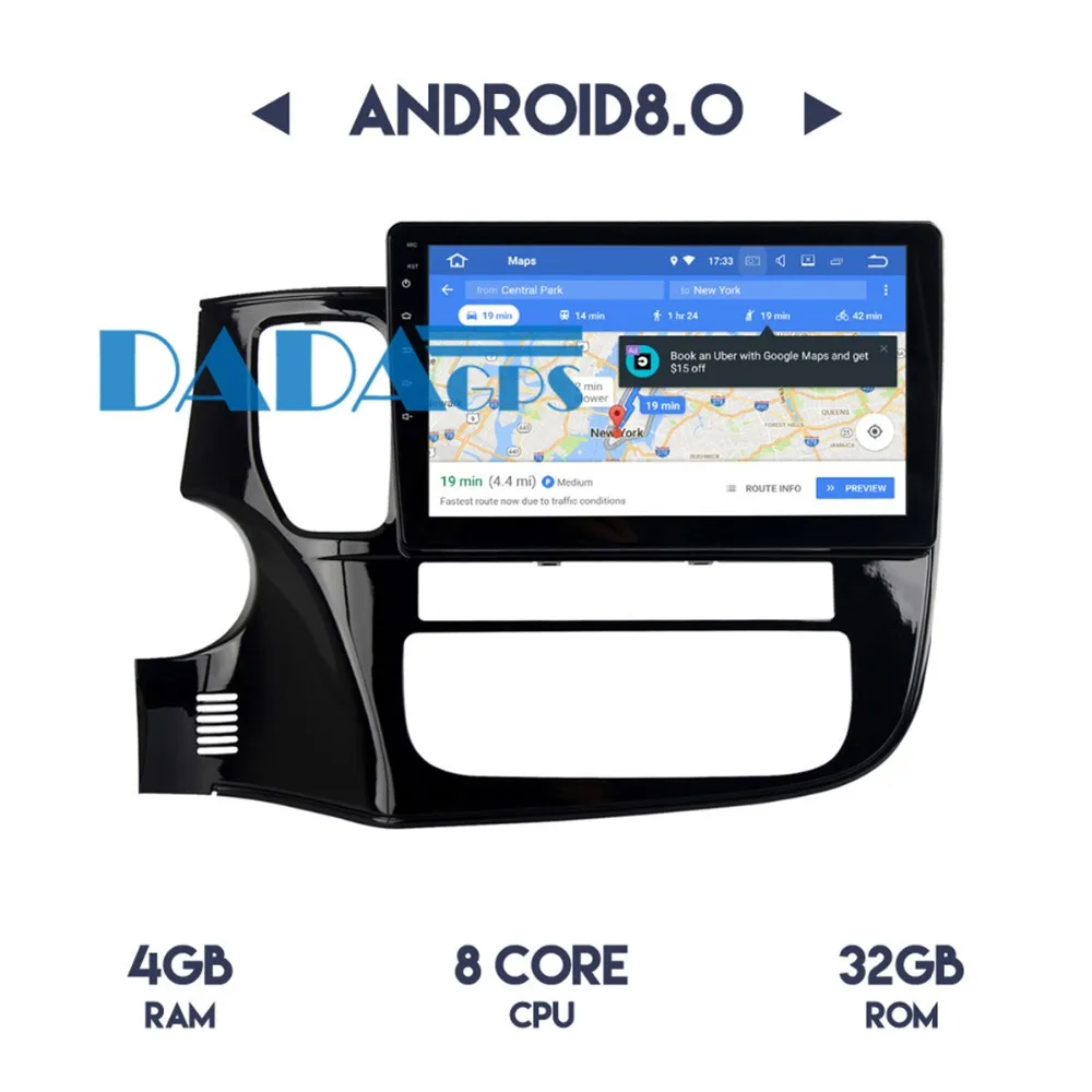 10 2 ''Android 8 0 7 1 автомобильный радиоприемник GPS стерео головное устройство для