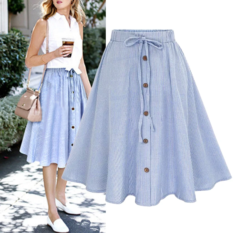 Горячая Для женщин ретро тянущиеся леггинсы-юбка для маленьких Высокая Талия однотонный расклешенное плиссированное платье с коротким и широким подолом миди летняя юбка SMA66