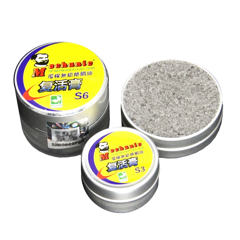 1pcs MECHANIC S3 S6 S9 Lead Free Solder Tip Resurrection Cream For