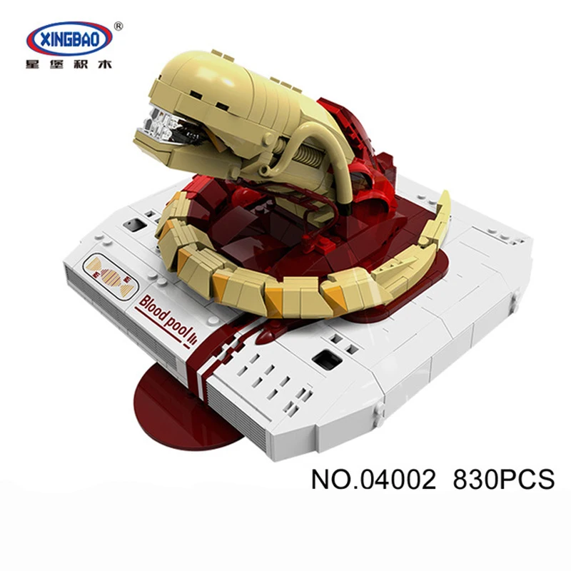 

XingBao 04002 830Pcs Genuine Creative Movie Series children Educational Building Blocks Bricks Toy XB-04002