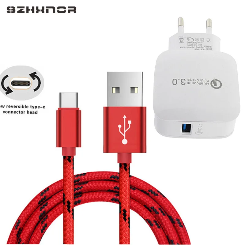 

0.2m/1m/2m/3m Long USB C QC 3.0 Quick Fast Charger Charge for Xiaomi Mi 8 A1 5X Mi6 Mix 2 2s Mi 5c Chuwi VI8 Plus Hi8 Pro HiBook