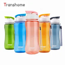 Transhome Healthy Bicycle Water Bottle Simple Space Sport Cup Travel Hiking Running Bottle 560ML